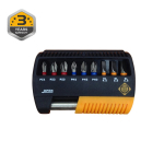 Otsikute komplekt Forte Tools BT10-00, 1/4"
