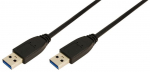 Juhe Logilink USB to USB USB 3.0 A male, USB 3.0 A male, 1 m, must v.