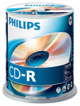 Kirjutatav CD-plaat Philips CD-R, 700 MB, 100tk