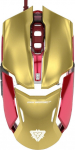 Juhtmega m&auml;nguhiir E-Blue Iron Man Armor, kollane v.