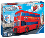 3D-pusle Ravensburger London Bus 12534, 31 cm x 7 cm, 216 tk, mitmev&auml;rviline