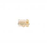 Ukseriiv Haushalt BFX DIY, messingi, 3 cm