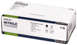 Kindad &uuml;hekordsed Guide Nitrile Gloves Without Powder, sinine v., XL, 100 tk