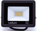 Prožektor ilma liikumisandurita, seinakinnitus LEDURO Pro 20, 20 W, 1850 lm, 4500 &deg;K, IP65, must