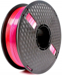 Filament Gembird PLA Silk Rainbow, 340 m, punane v./violetne v.