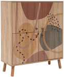 Kapp Kalune Design Multi Purpose Form, eriv&auml;rviline/sonoma tamm v., 36 cm x 95 cm x 111 cm