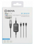Audioadapter Boya BY-BCA70