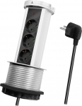 Pikendusjuhe Logilink Flush-Mount Socket, 1.5 mm&sup2;, 1.8 m, 3 pesa