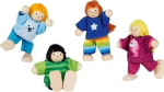 Komplekt Goki Kids 476151, 6 cm, 4 tk, mitmev&auml;rviline