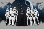Tapeet Komar XXL4-090 Star Wars The Dark Side, 248 cm x 368 cm