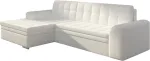 Nurgadiivan Conforti Soft 17, valge v., vasak, 165 x 275 cm x 78 cm