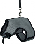 Kassi rakmed koos rihmaga Trixie Soft harness with leash for large rabbits TX-61514, 120 cm, assortii v.