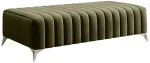 Tumba Laurence Nube 33, roheline v., 64 cm x 132 cm x 36 cm