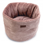 Kassipesa Beeztees Basket Ribbed, roosa v., 50 cm x 50 cm