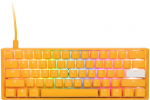 Klaviatuur Ducky One 3 Mini One 3 Mini Cherry MX Black, Inglise (US), kollane