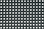 Uksematt Honeycomb, must v., 80 cm x 50 cm x 2 cm