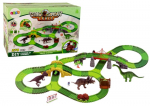Autorada Lean Toys Dinosaur Track 14759, mitmev&auml;rviline