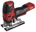 Juhtmeta akutikksaag FLEX JS 18.0-EC C, 18 V