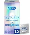 Kondoomid Durex Invisible Extra Lubricated, 12 tk