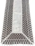 Piklik laudlina ristk&uuml;likukujuline G09-03, valge v., 50 x 100 cm