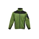 Džemper Sara Workwear Comfort, must v./roheline v., M suurus