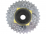 Eesmine hammasrattaplokk SunRace MFEX9 9-speed 11-32T CP, alumiinium/teras, kroom v.