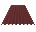 Bituumenlaineplaat Gutta GUTTAPRAL K9, punane, 200 cm x 85 cm x 0.26 cm