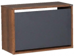 Kingakapp Kalune Design SHC-110-OA-1, antratsiit v./tumepruun v., 60 cm x 30 cm x 42 cm