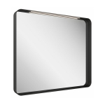 Peegel Ravak Strip, valgustusega, rippuv, 70.6 cm x 60.6 cm, valge v.