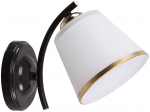 Valgusti seinale Candellux Lighting Greco, E27, 1 x 40 W, kuldne v./tumepruun v.
