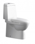 WC-pott, p&otilde;randapealne Vento Lagon, kaanega, 360 mm x 725 mm