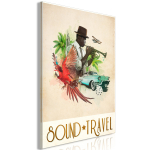 Reproduktsioon Artgeist Sound Travel, i-a-0157-b-a, 20 cm x 30 cm