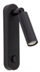 Valgusti seinale TK Lighting Enzo, G9, 1 x 6 W, must v.