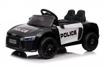 Laste elektriauto Ramiz Audi R8 Police, valge v./must v.