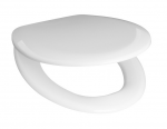 WC-poti prill-laud kaanega Jika Zeta, valge v., 44 cm x 37 cm