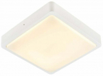&Otilde;ue laevalgusti SLV Ainos Square Sensor, 18W, LED, IP65, valge v., 30 cm x 6.5 cm