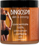Kontsentraat kehanahale, keha m&auml;hkimiseks BingoSpa Cinnamon And Caffeine Slimming, 250 g