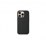 Telefoni &uuml;mbris Apple Silicone Case with MagSafe, Apple iPhone 16 Pro, must