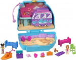 Kujukeste komplekt Mattel Polly Pocket Seaside Puppy Ride HRD36, mitmev&auml;rviline