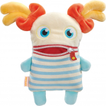 Pehme m&auml;nguasi Schmidt Worry Eater Gretchen, kollane/oranž/helesinine, 26 cm