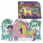 Nukk aksessuaaridega Spin Master Unicorn Academy Ava & Unicorn, 11 cm, mitmev&auml;rviline