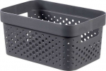 Hoiukast, esemete hoidmiseks Curver Infinity, 4.5 l, hall v., 26 x 18 x 12 cm