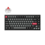 Klaviatuur Keychron Lemokey P1 Pro P1P-M1 Keychron Super Red, Inglise (US), must, juhtmeta