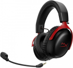 Juhtmeta m&auml;nguri peakomplekt HyperX Cloud III S Wireless A59Z0AA, must v./punane v.