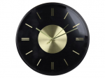 Kellaaeg Darwin, kuldne/must, 30 cm x 30 cm, 30 cm
