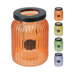 Latern HC7250050, klaas, 15 cm, (v&auml;rv/disain valitakse juhuslikult)
