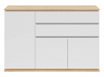 Kummut Yamael, tamm v./valge v., 93 cm x 139 cm x 42 cm