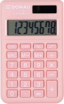 Kalkulaator laua- Donau K-DT2082-12, roosa