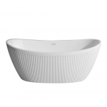 Vann, teisaldatav AMO-1023D, 170 cm x 80 cm x 68 cm, valge