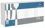 Pabersalvr&auml;tikud Aha AFH, 33 cm x 33 cm, valge v., 250 tk
